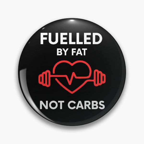 Item preview, Fuelled by Fat Not Carbs – Funny Keto Diet Shirt designed and sold by MOKRONOS.