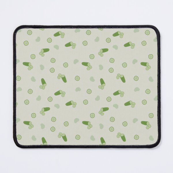 Item preview, Cucumbers Background Pattern - Ivory and Green designed and sold by ottrain.