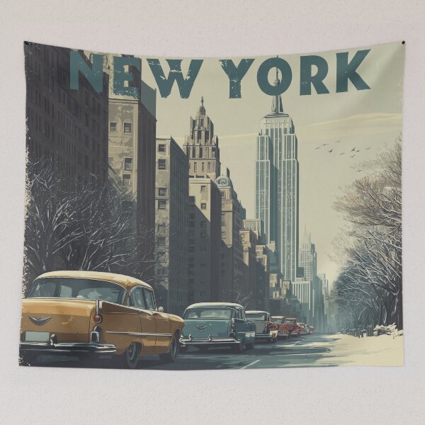 Item preview, New York Vintage Poster designed and sold by Rtymer.