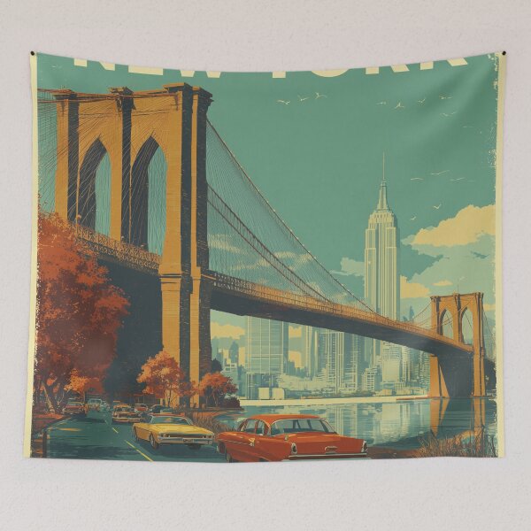 Item preview, New York Vintage Poster designed and sold by Rtymer.