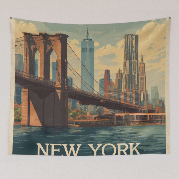 Item preview, New York Vintage Poster designed and sold by Rtymer.