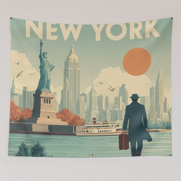 Item preview, New York Vintage Poster designed and sold by Rtymer.