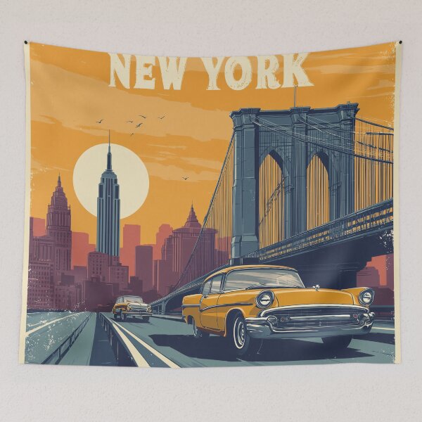 Item preview, New York Vintage Poster designed and sold by Rtymer.
