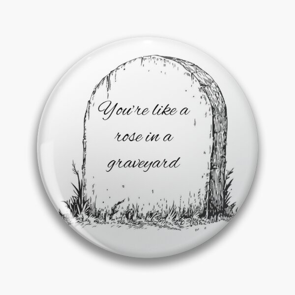 Item preview, manacled- you’re like a rose in a graveyard designed and sold by wishingrain.