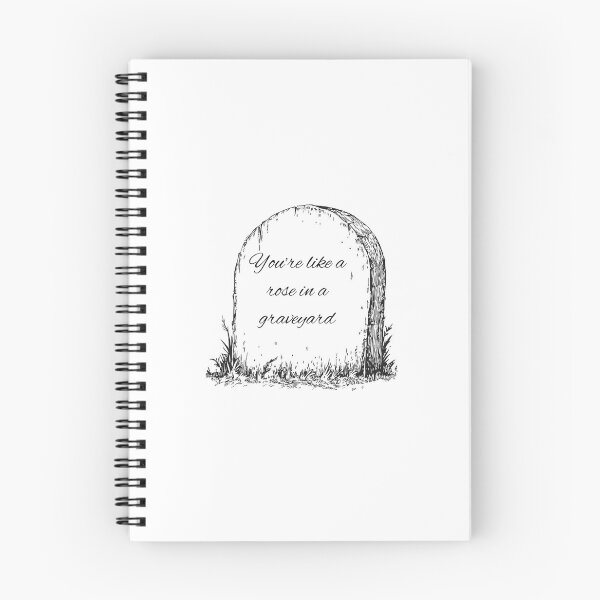 Item preview, manacled- you’re like a rose in a graveyard designed and sold by wishingrain.