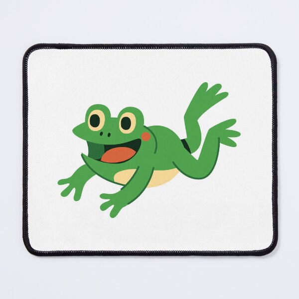 Item preview, Excited frog , Funny Frog Sticker designed and sold by ELK20.