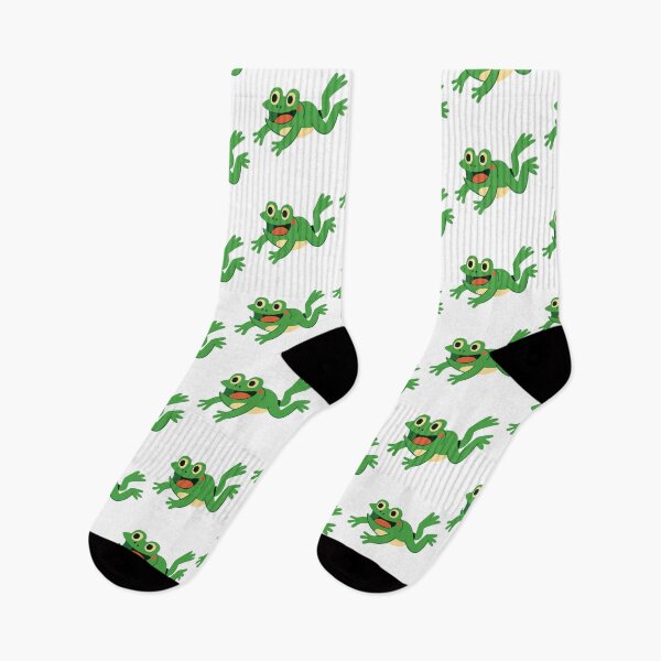 Item preview, Excited frog , Funny Frog Sticker designed and sold by ELK20.