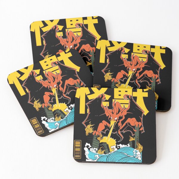 Item preview, Kaiju Dragon Japanese Monster Street Art designed and sold by EliteWear212.