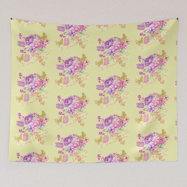 Item preview, Hearts Butterflys and Flowers Bouquet designed and sold by NC NatureVisions.