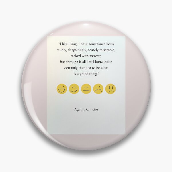 Item preview, I Like Living designed and sold by LiteraryLoves.