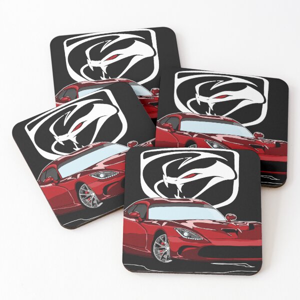 Item preview, Red Viper On Black designed and sold by ArtStrongArts.