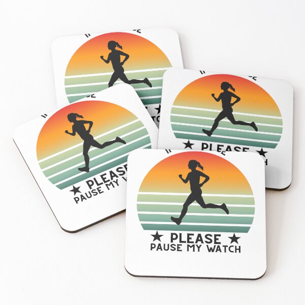 Item preview, If I Collapse Please Pause My Watch Runner Sunset designed and sold by ChaaiTee.