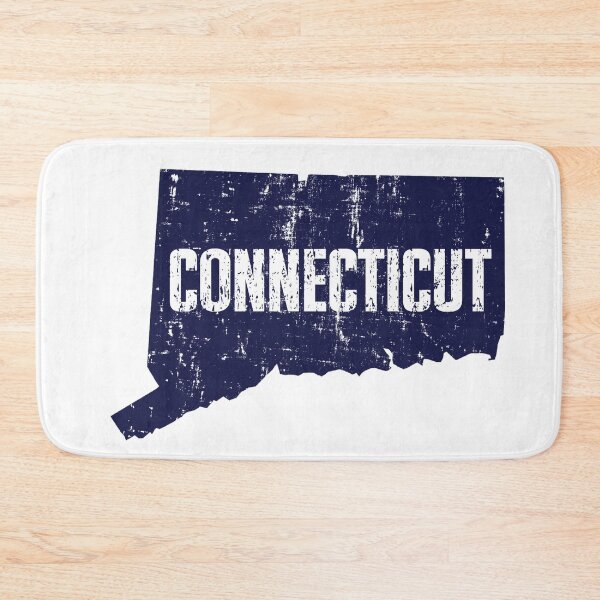 Item preview, Conneticut distressed with state shape designed and sold by WhiteShirtGuy.