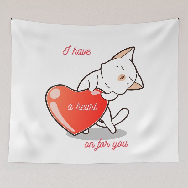 Item preview, I Have a Heart On For You. designed and sold by Dinasshop.