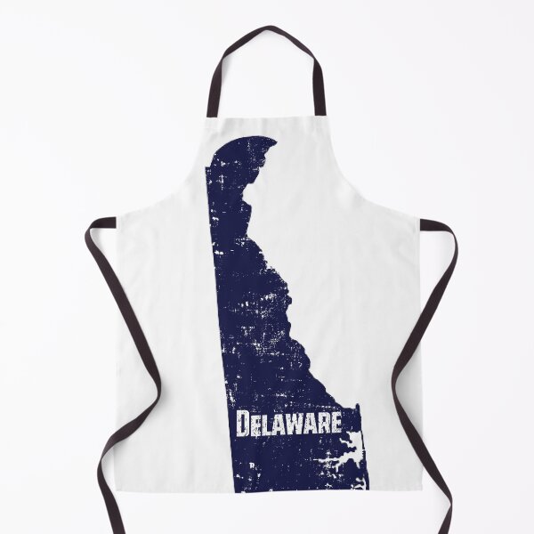 Item preview, Delaware distressed with state shape designed and sold by WhiteShirtGuy.