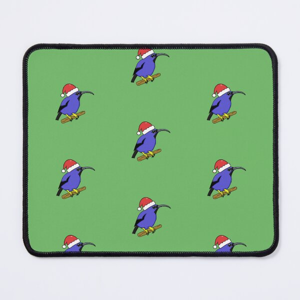 Item preview, Festive Purple Honeycreeper - A Derpybird Design designed and sold by YOjosie.