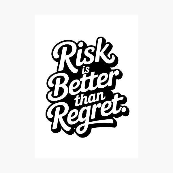 Item preview, Risk Is Better Than Regret - Script Typography designed and sold by Enea Kelo.