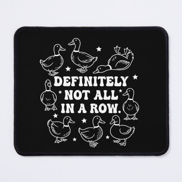 Item preview, Funny Ducks Definitely Not All In A Row designed and sold by DigitalMomy.