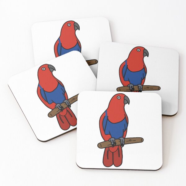 Item preview, Female Eclectus Parrot - A Derpybird Design designed and sold by YOjosie.