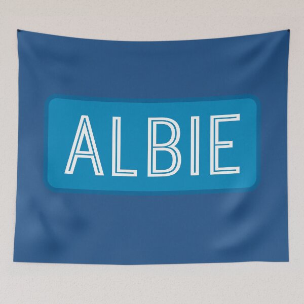 Item preview, Albie Name designed and sold by Jeallan Designs.