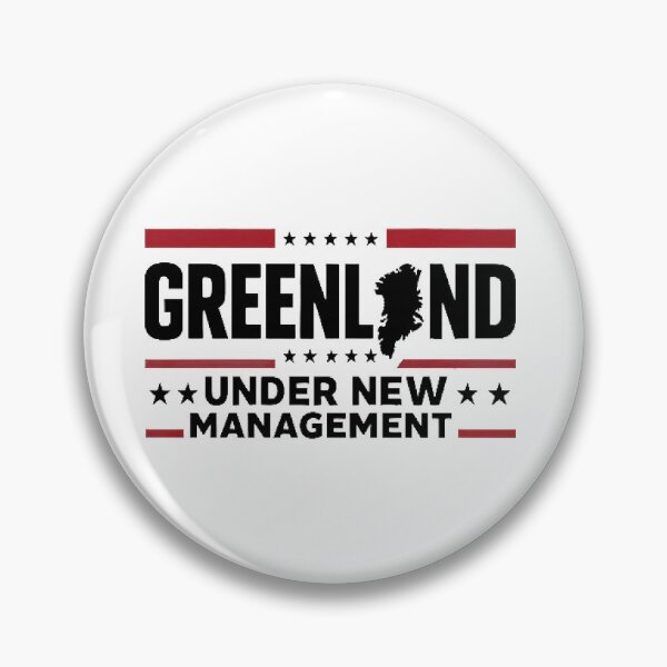 Item preview, Greenland under new management, greenland flag designed and sold by AddlPoolart.