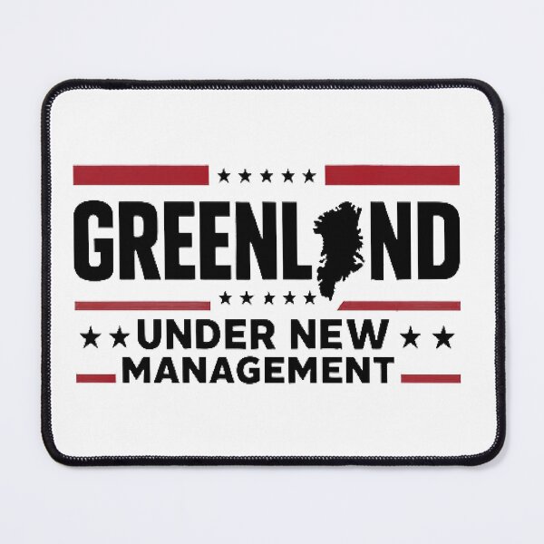 Item preview, Greenland under new management, greenland flag designed and sold by AddlPoolart.