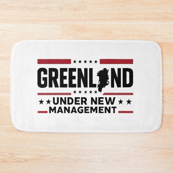 Item preview, Greenland under new management, greenland flag designed and sold by AddlPoolart.