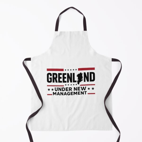Item preview, Greenland under new management, greenland flag designed and sold by AddlPoolart.