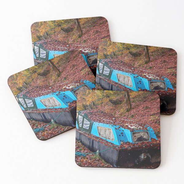 Item preview, Brecon and Monmouthshire Canal Boat in Autumn designed and sold by VnGphoto.