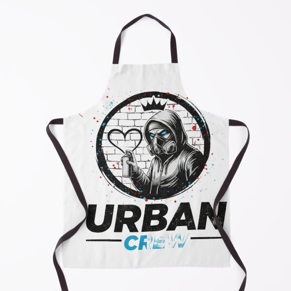 Item preview, Urban Crew Graffiti Hoodie designed and sold by Rebel-Youth.