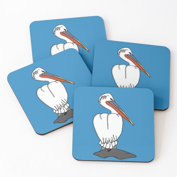 Item preview, Dalmatian Pelican - A Derpybird Design designed and sold by YOjosie.