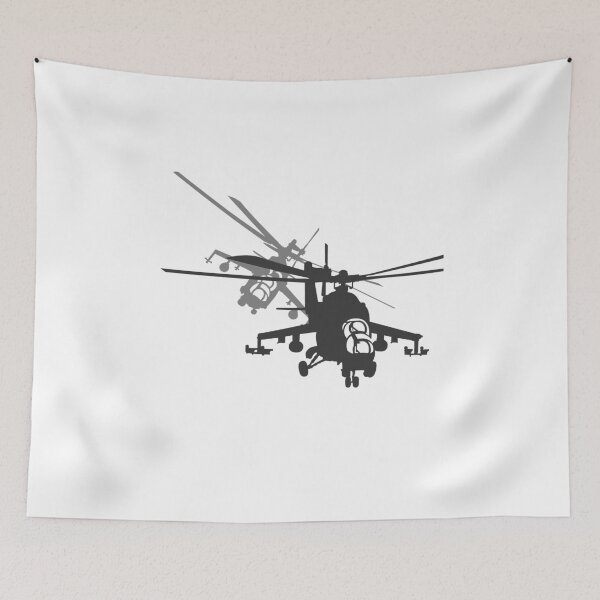 Aperçu de l'œuvre Hélicoptère Mi-24 créée et vendue par sibosssr.