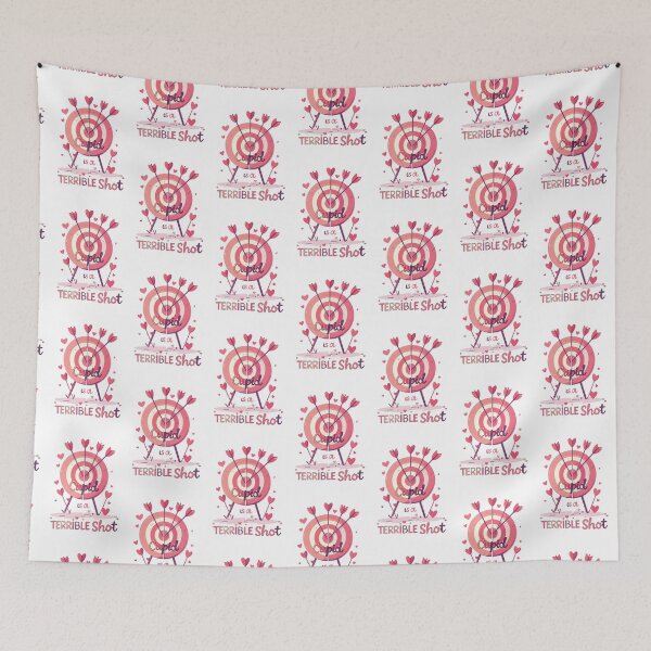 Item preview, Cupid Is a Terrible Shot — Funny Valentine Design designed and sold by MarWachaN.
