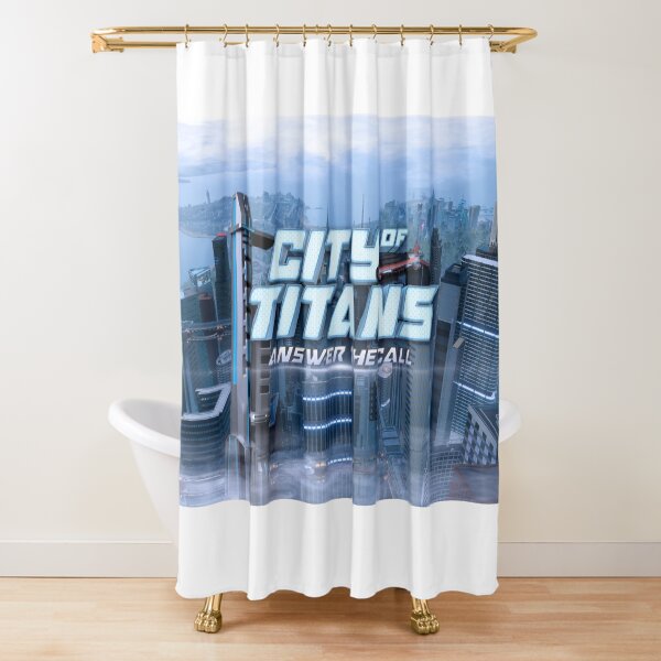 Item preview, City Of Titans City Scape designed and sold by ArtStrongArts.
