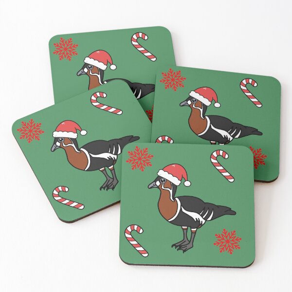 Item preview, A Festive Red Breasted Goose - A Derpybird Design designed and sold by YOjosie.