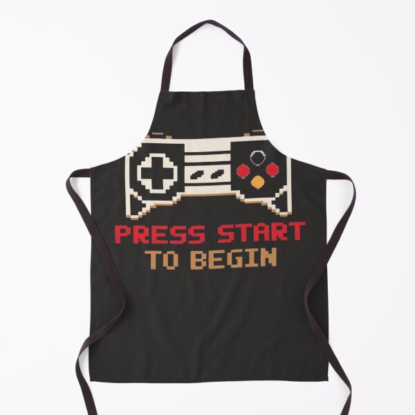 Item preview, Design: Press Start to Begin (Gaming / Geek) designed and sold by Med-th-ewolf.