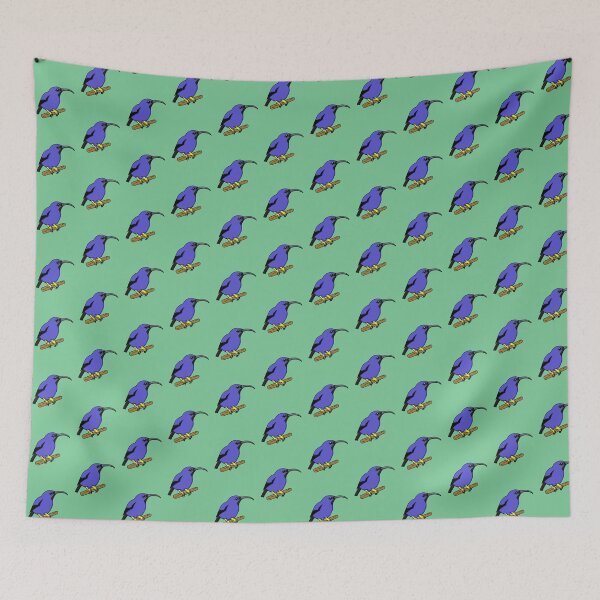 Item preview, Purple Honeycreeper - A Derpybird Design designed and sold by YOjosie.