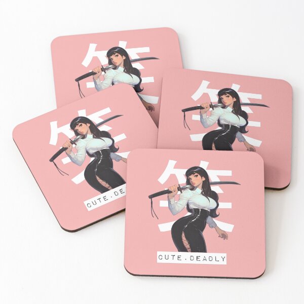 Item preview, CUTE . DEADLY – Katana Girl Cute Violence designed and sold by obstinator.