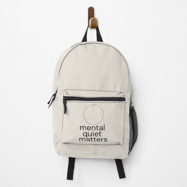 Item preview, Mental Quiet Matters Minimal Typography designed and sold by Minimalist Typography.