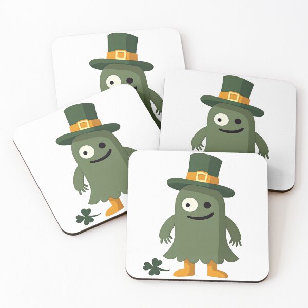Item preview, Cute St. Paddy's Leprechaun Ghost Holiday Art designed and sold by AnimalAirtistry.