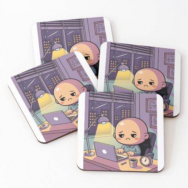 Item preview, Kawaii Office Worker After Hours designed and sold by McVrax.