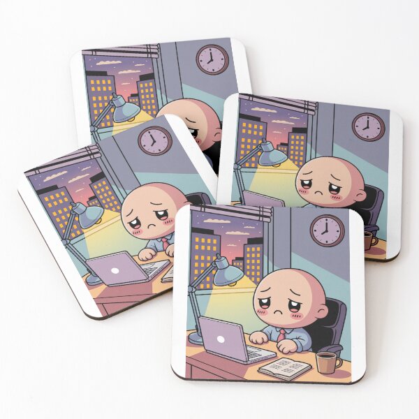 Item preview,  Kawaii Office Worker After Hours designed and sold by McVrax.