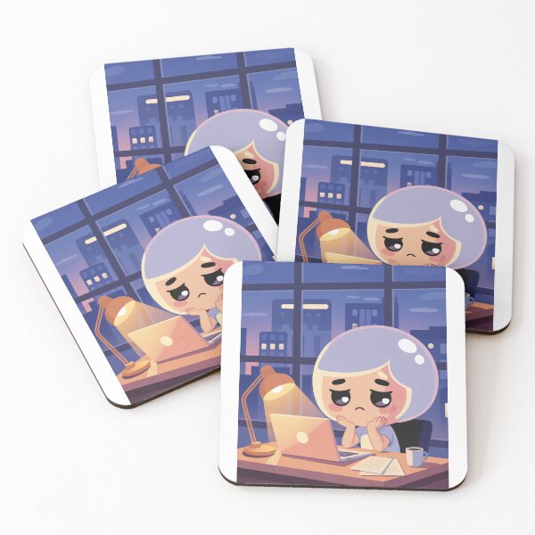 Item preview,  Kawaii Office Worker After Hours designed and sold by McVrax.