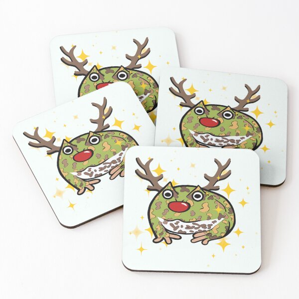 Item preview, A  Festive Ornate Horned Froggo! - A Derpybird Design designed and sold by YOjosie.