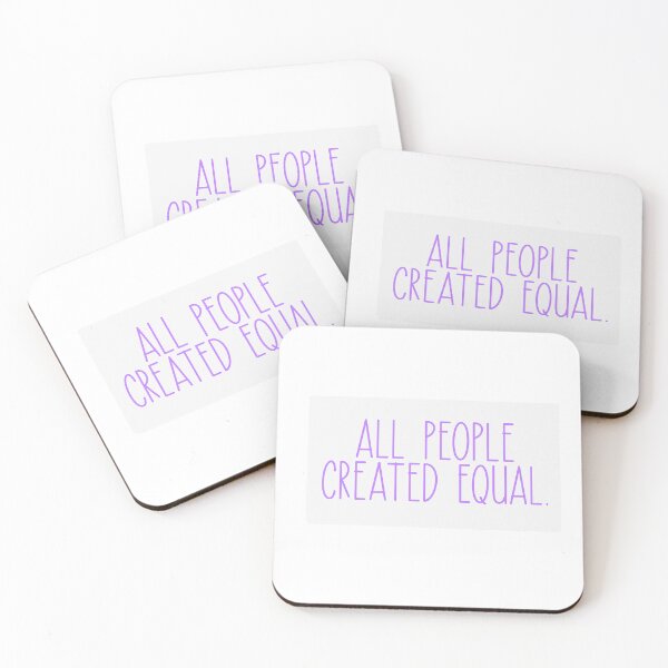 Item preview, ALL people created equal designed and sold by GreersGallery.