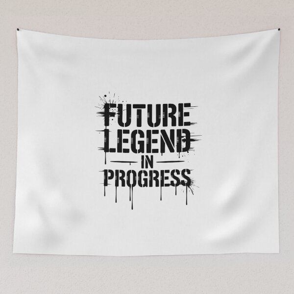Item preview, Future Legend in Progress - Grunge Drip Typography designed and sold by Enea Kelo.