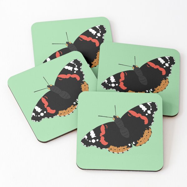 Item preview, Red Admiral Butterfily - A Derpybird Design designed and sold by YOjosie.