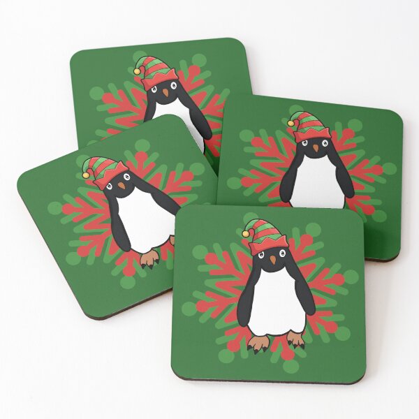 Item preview, Festive Adelie Penguin - A Derpybird Design designed and sold by YOjosie.