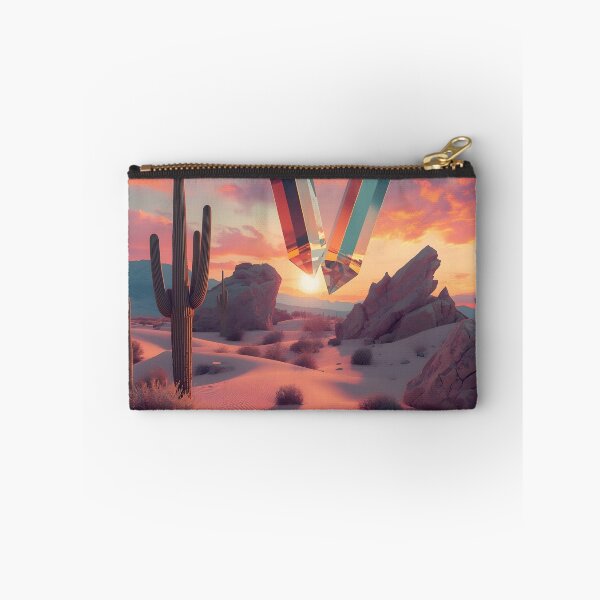 Item preview, Desert Cactus Crystal Vortex Sunset designed and sold by AsSceneOnScreen.
