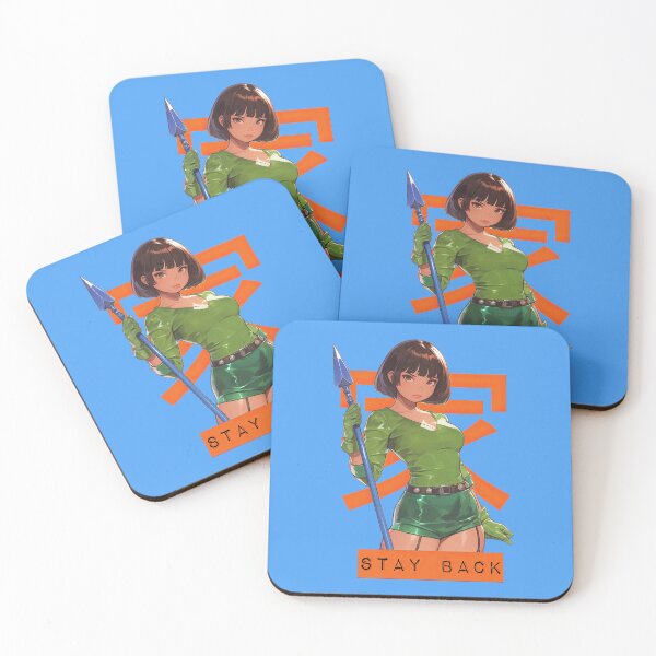 Item preview, STAY BACK – Cute but Dangerous Spear Girl designed and sold by obstinator.